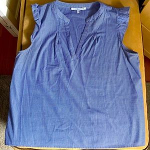Women’s XL Blue Seersucker Collective Concepts